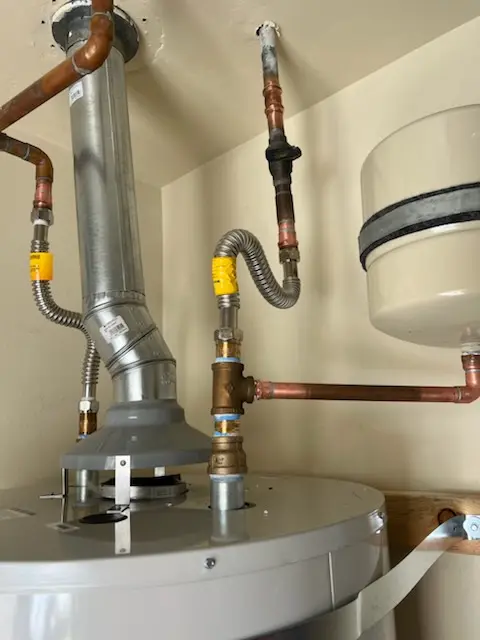 Water heater installation and plumbing repair in Vail